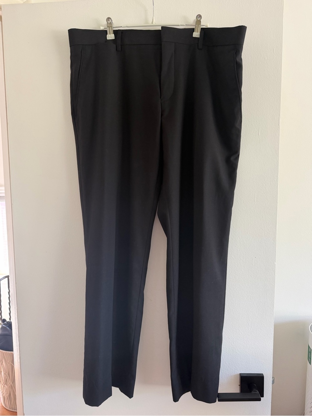 RW&CO. Black Men's Preston Dress Trousers